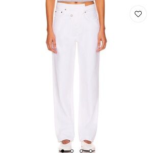 AGOLDE Cross Cross Straight Leg Jean
